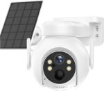 Caméra Extérieure Autonome 4K – Surveillance Sans Fil avec Alimentation Solaire