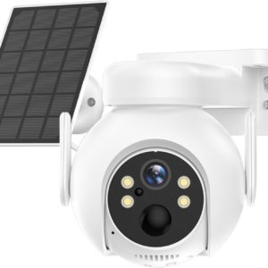 Caméra Extérieure Autonome 4K – Surveillance Sans Fil avec Alimentation Solaire