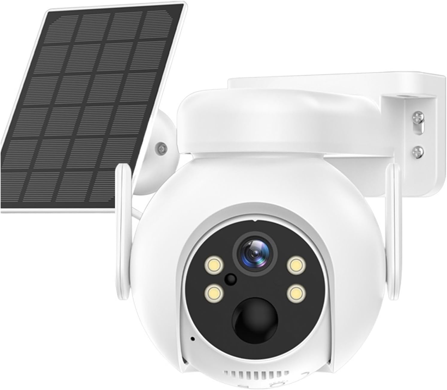 Caméra Extérieure Autonome 4K – Surveillance Sans Fil avec Alimentation Solaire