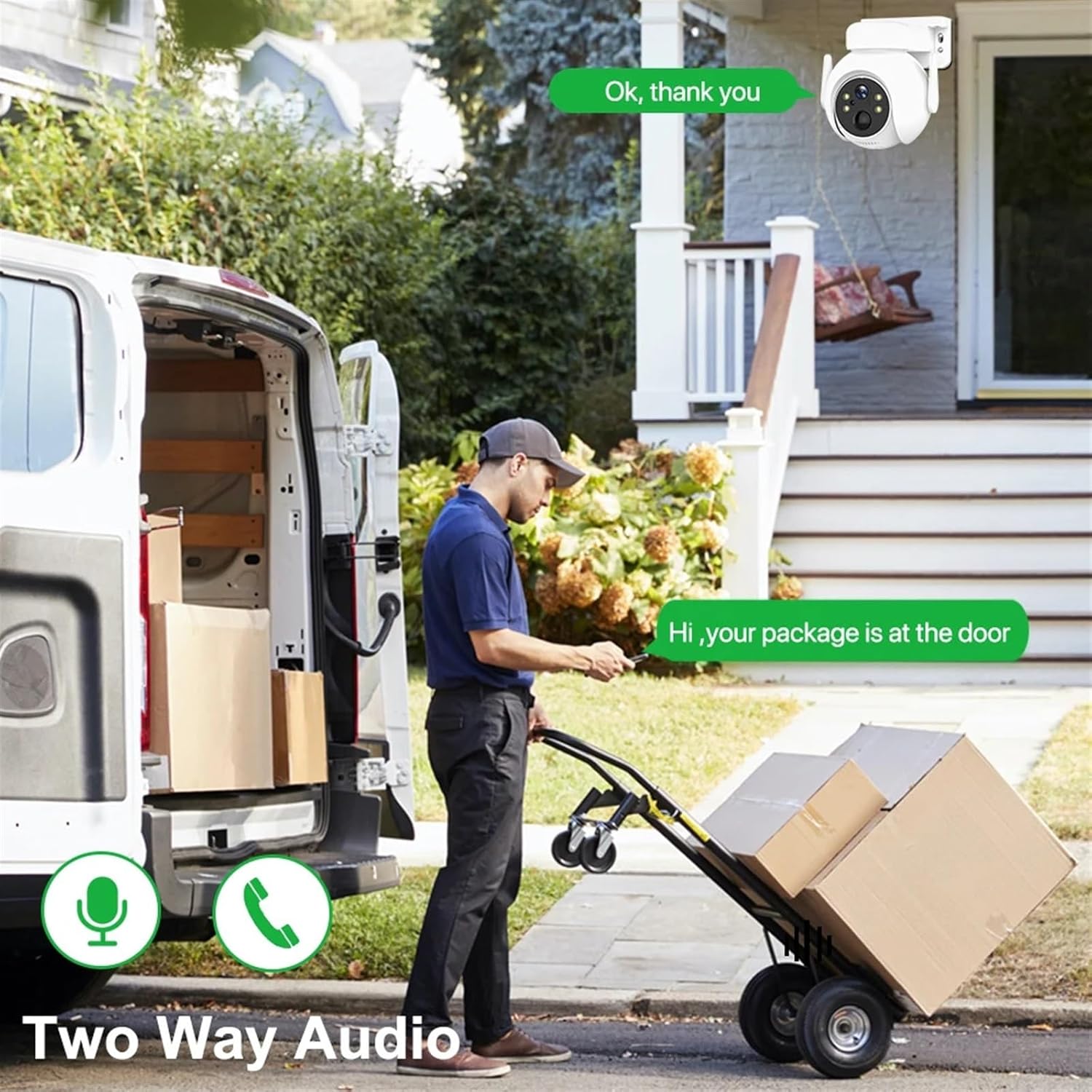 Caméra Extérieure Autonome 4K – Surveillance Sans Fil avec Alimentation Solaire – Image 6