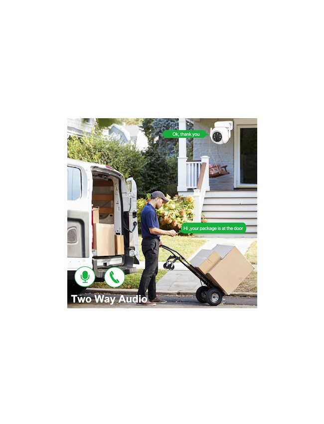 Caméra Extérieure Autonome 4K – Surveillance Sans Fil avec Alimentation Solaire – Image 6